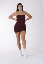 Load image into Gallery viewer, PLUM TUBE DRESS Noemy 
